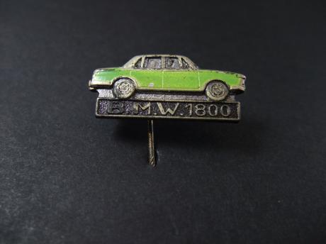 BMW 1800 (Neue Klasse) 1963, groen
